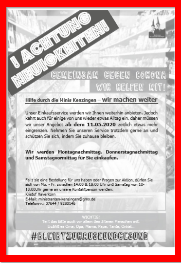 Kenzinger Ministranten