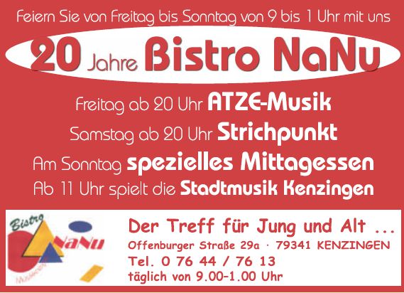 20 Jahre Nanu